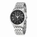 Citizen World Chronograph A-T Eco-Drive Black Dial Stainless Steel Quartz Men's Watch AT8110-53E