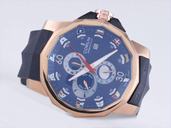 Corum Admirals Cup 277.933.06/0373 Black Rubber Strap Blue Dial Watch