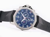 Corum Admirals Cup 753.691.20/V701 AA92 Round Mens Black Rubber Strap Watch