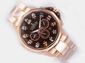 Corum Admirals Cup 753.936.55/0081 AN32 Round Rose Gold Case Mens Watch