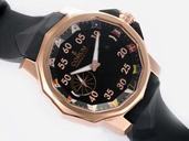 Corum Admirals Cup 895.931.91/V791 Rose Gold Case Black Dial Watch