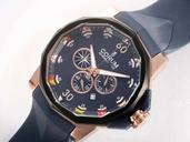 Corum Admirals Cup 947.933.04 Blue Dial 44mm Quartz Chronograph Watch