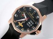 Corum Admirals Cup 947.933.04 Rose Gold Case Round Black Dial Watch