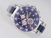 Corum Admirals Cup 977.633.55 Silver Rubber Strap 42mm Womens Watch