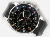 Corum Admirals Cup 985.631.20 Stainless Steel Bezel Black Dial Watch