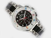 Corum Admirals Cup 98563020 Stainless Steel Case Stainless Steel Bezel Black Dial Watch