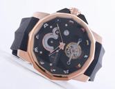 Corum Admirals Cup 986.694.55/0371 CG12 Black Dial Tourbillon Round Watch