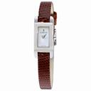 Corum Baguette Red Lizard Leather Ladies Watch 130351200026PN34
