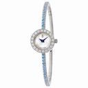 Corum Debutante Mother of Pearl Diamond Light BlueTopaz Ladies Watch