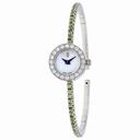 Corum Debutante Mother of Pearl Diamond Peridot Ladies Watch