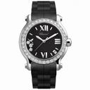 Chopard Happy Sport II Round Diamond Ladies Watch 278475-3017