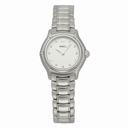 Ebel 1911 Mini Silver Dial Stainless Steel Bracelet Ladies Watch 9090211-16865P