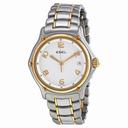 Ebel 1911 Silver Dial 18k Gold and Stainless Steel Men's Watch 1187241-16665P