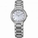 Ebel Beluga Mother of Pearl Diamond Dial Stainless Steel Ladies Watch 1216038