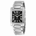 Ebel Brasilia Black Dial Stainless Steel Men's Watch 1215615