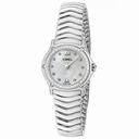Ebel Classic Wave Silver Mother Of Pearl Dial Stainless Steel Ladies Quartz Watch 9157F19-971025