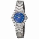 Ebel Sport Classic Grey Mother of Pearl Steel Ladies Watch 9157111-9325