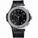 Hublot Big Bang 41mm Jeweled Dial Black Automatic Ladies Luxury Watch 341.SX.1270.VR.1104
