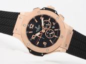 Hublot Big Bang 44mm 301.PX.130.RX Rose Gold Case 44mm Black Dial Watch