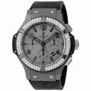 Hublot Big Bang Automatic Chronograph Grey Dial Black Strap Men's Watch 301.AI.460.RX.114