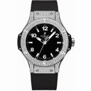 Hublot Big Bang Black Dial Black Rubber Ladies Watch 361.SX.1270.RX.1704