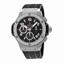 Hublot Big Bang Black Dial Black Rubber Men's Watch 341.SX.130.RX.114