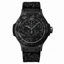 Hublot Big Bang Broderie Stainless Steel Black Diamond Set Limited Edition Ladies Watch 343.SV.6510.NR.0800