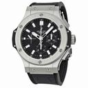 Hublot Big Bang Chronograph Automatic Black Dial Black Rubber Men's Watch 301SX1170GR
