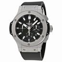 Hublot Big Bang Chronograph Black Dial Black Rubber Men's Watch 301.SX.1170.RX
