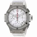 Hublot Big Bang Chronograph UWhite Dial White Rubber nisex Watch 342SE230RW114