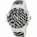 Hublot Big Bang Zebra Diamond Dial 18kt White Gold Chronograph Ladies Watch 341HW7517VR1975