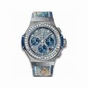 Hublot Big Bang Jeans Blue Diamond Dial Chronograph Limited Edition Men's Watch 341.SL.2770.NR.1204.JEANS