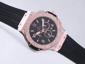 Hublot Big Bang King 322.PX.100.RX Black Rubber Strap Round Black Dial Watch
