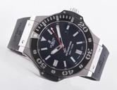 Hublot Big Bang King Palladium 322.LM.100.RX Black Rubber Strap Black Dial Round Watch