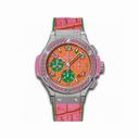 Hublot Big Bang Pop Art Mat Orange Dial Chronograph Limited Edition Ladies Watch 341.SP.4779.LR.1233.POP15
