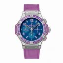 Hublot Big Bang Pop Art Steel Purple Dial Blue Self-Winding Ladies Watch 341.SV.5199.LR.1905POP14