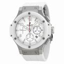 Hublot Big Bang St. Moritz Chronograph White Dial White Rubber Unisex Watch 301.SE.230.RW