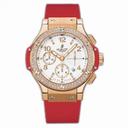 Hublot Big Bang Tutti Frutti White Dial Red Rubber Unisex Watch 341PR2010RR1104