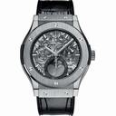 Hublot Classic Fusion Aerofusion Moonphase Sapphire Dial Titanium Men's Watch 517.NX.0170.LR