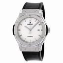 Hublot Classic Fusion Automatic Opaline Dial Titanium Men's Watch 542.NX.2611.LR