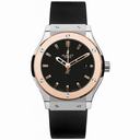 Hublot Classic Fusion Black Dial Black Rubber Men's Watch 561ZP1180RX