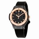 Hublot Classic Fusion Black Dial Black Rubber Watch 581CO1781RX