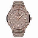 Hublot Classic Fusion Rose Gold Diamond Pave Dial Men's Watch 565.OX.9010.OX.3704