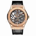 Hublot Classic Fusion Tourbillon Dial Transparent Automatic Men's Watch 505.OX.0180.LR