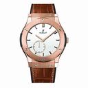 Hublot Classic Fusion Ultra-Thin King Gold  White Dial Brown Leather Band 18 Carat Rose Gold Automatic Men's Watch 545.OX.2210.LR