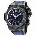Hublot King Power Oceanographic Black Dial Blue Rubber Strap Men's Watch 731.QX.1190.GR.ABB12