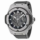 Hublot King Power Unico Skeleton Dial Titanium Men's Watch 701.NX.0170.RX