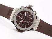Hublot Luna Rossa 301.CM.131.RX.LUN06 Round Grey Rubber Strap Grey Dial Watch