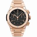 Hublot Matte Black Dial 18k King Gold Men's Watch 521.OX.1180.OX