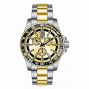 Invicta Signature Pro Diver Multi-Function Gold Dial Two-tone Men's Watch 7007